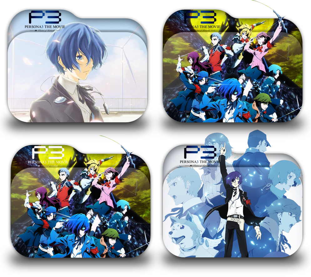 Persona 3 The Movie 4 Winter Of Rebirth Icon Pack By Tatas18 On Deviantart