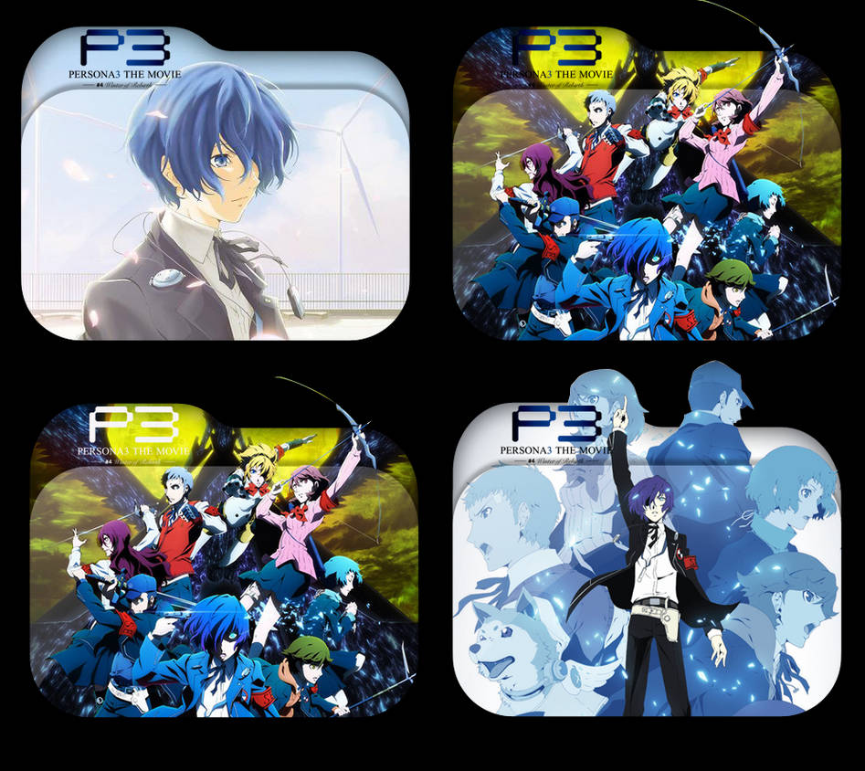 Persona 3 The Movie 4 Winter Of Rebirth Icon Pack By Tatas18 On Deviantart