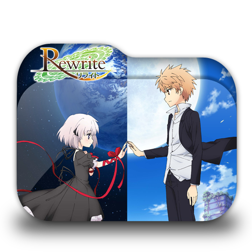 Rewrite 2nd Season Moon Hen Terra Hen Folder Icon By Tatas18 On Deviantart
