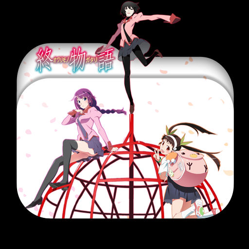 Get Wallpaper Owarimonogatari 2nd Season Folder Icon By Tatas18 On Deviantart For iPhone