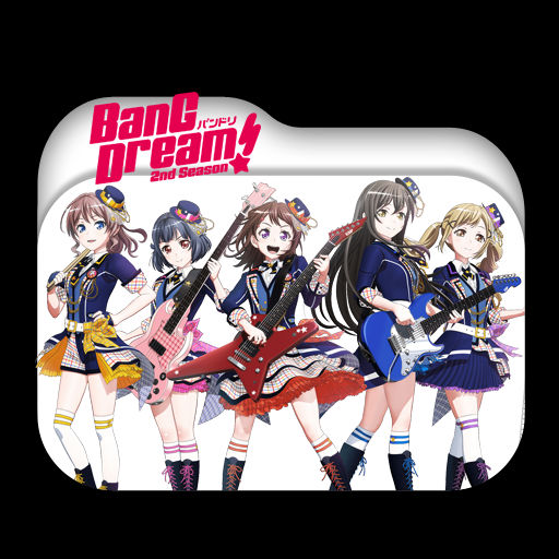 Wallpaper Bang Dream 2nd Season Folder Icon By Tatas18 On Deviantart Free HD