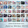 Anime Winter 2019 folder icon Pack
