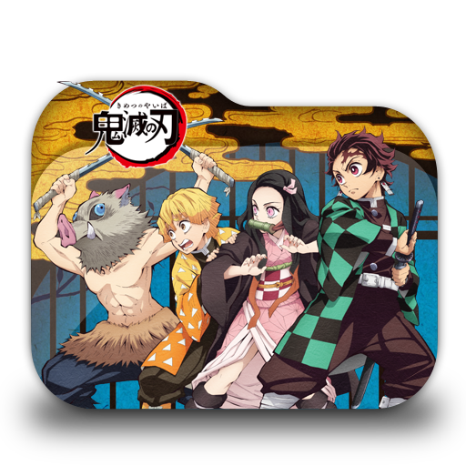 Kimetsu No Yaiba Folder Icon By Tatas18 On Deviantart