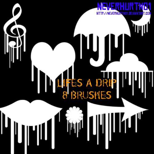 Life's a Drip Brushes