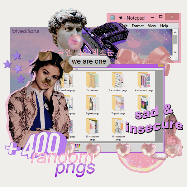 +Random/tumblr pngs pack by Lolyeditiones