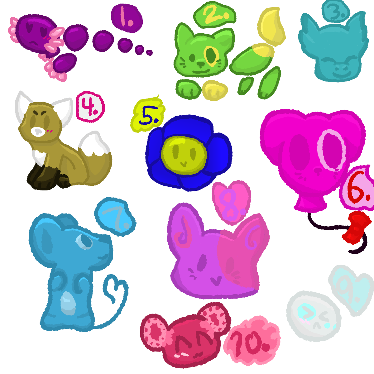 Blob adopts - OTA - Open by Silverlicious-Chaos on DeviantArt