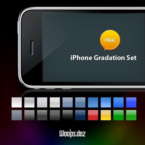 iPhone Gradation Set by woopsdez on DeviantArt
