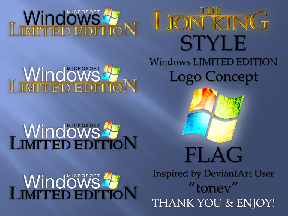 Win7 Limited Edition by creativecraig on DeviantArt