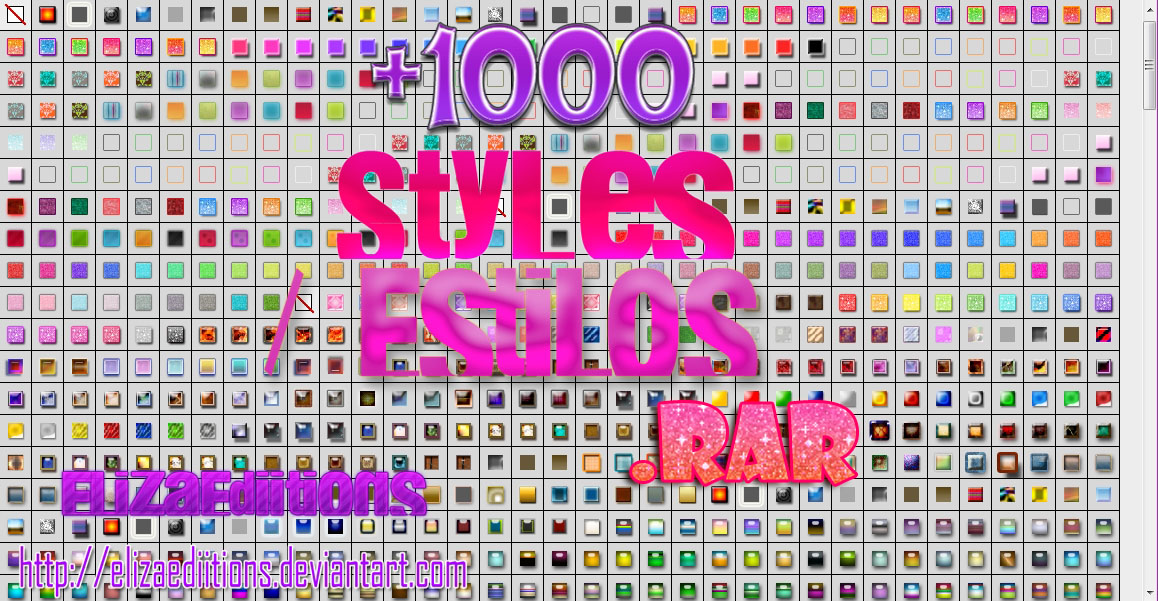 Pack de Styles .rar by ElizaEdiitions, visual art