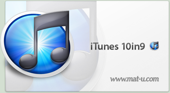 iTunes 10in9