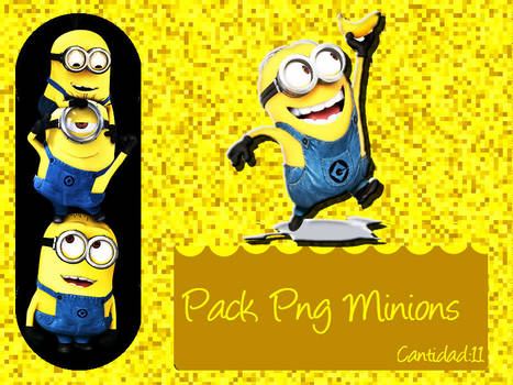 Pack Png Minions by Ferny