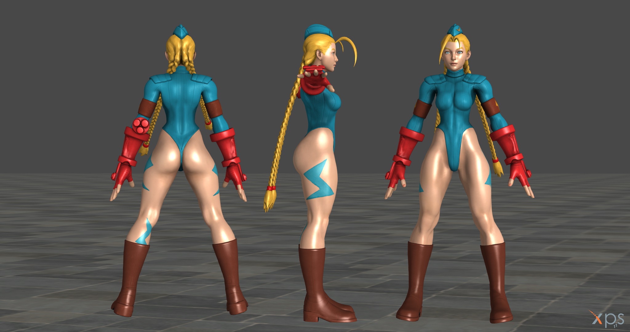 Killer Bee mod for Cammy (Street Fighter 6) by ZabZarock on DeviantArt