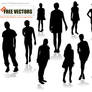 People Silhoutte Vector