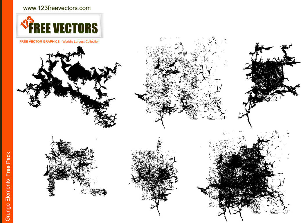 Vector Grunge Elements by 123freevectors on DeviantArt