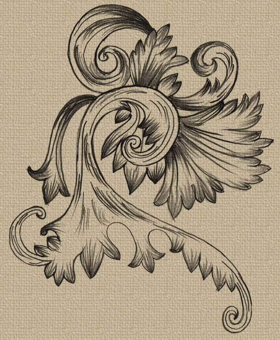 Hand Drawn Decorative Brush