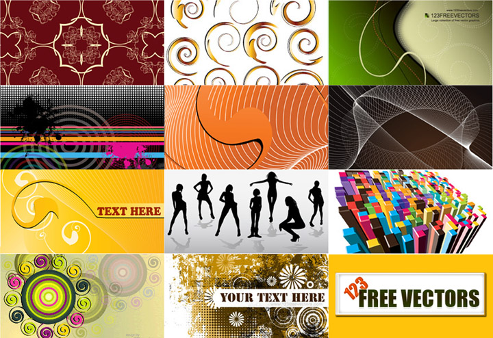 123FreeVectors - Background Collection