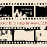 Vector Film Strip