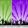 Dance Party Vector