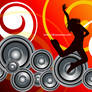 Music Background Vector