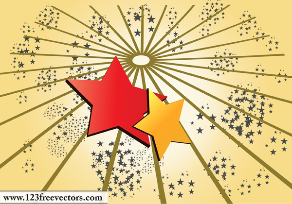 Star Background Vector