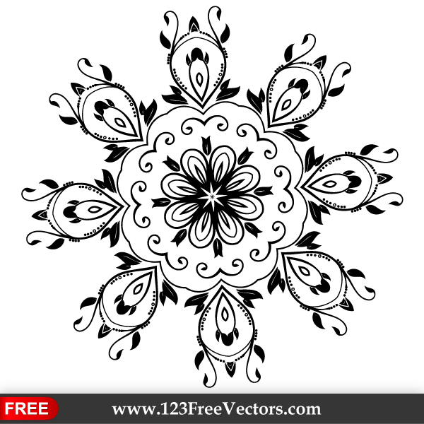 Ornate Design Elements Vector Graphics