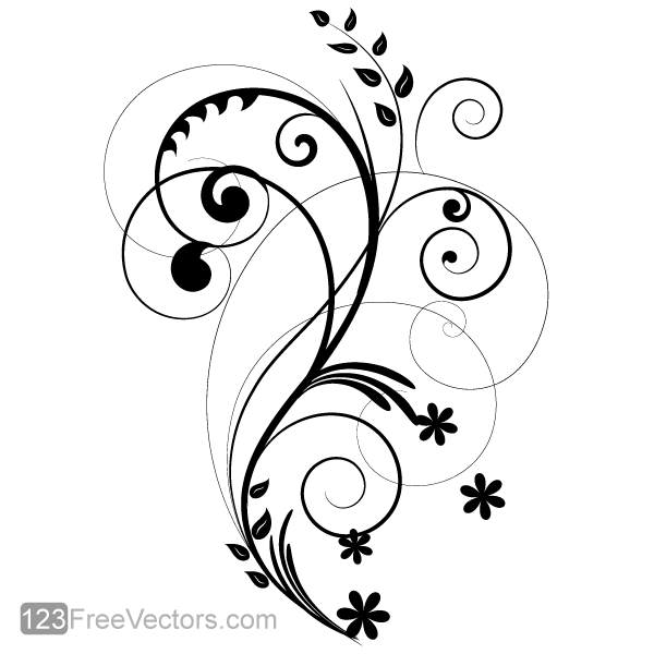 Vector Floral Design 2