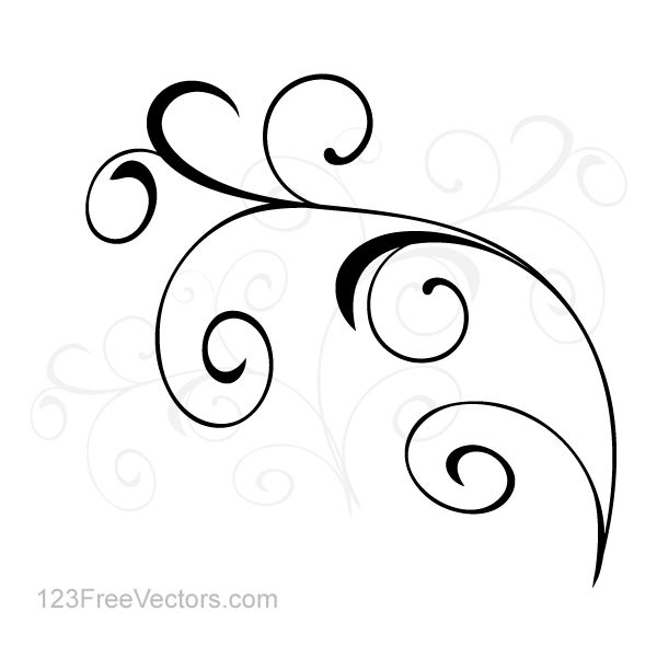 Vector Simple Floral Ornament Background by 123freevectors on DeviantArt