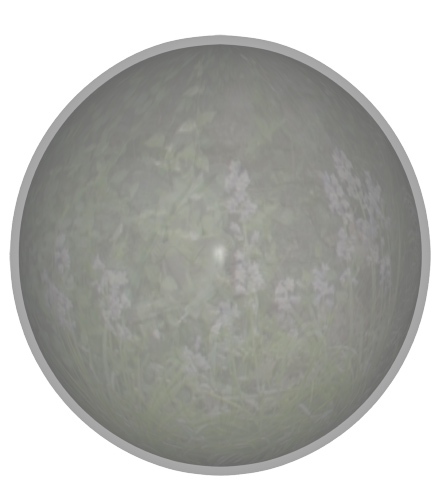 Semi-Transparent Crystal Ball