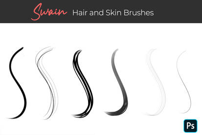 Swain Hair Brushes  and Tutorial