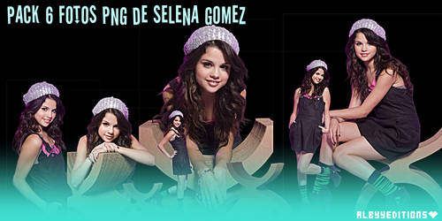 Pack de 6 Fotos Png De Selena Gomez