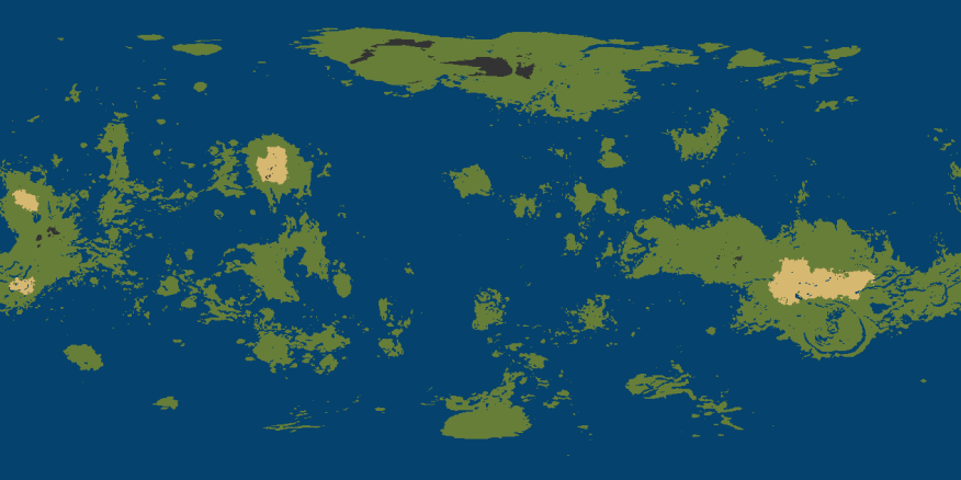 Climate Map Deviantart Venus Basic Climate Map (fanmade) by MemphisC on DeviantArt
