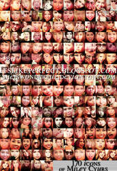 170 icons of Miley Cyrus.