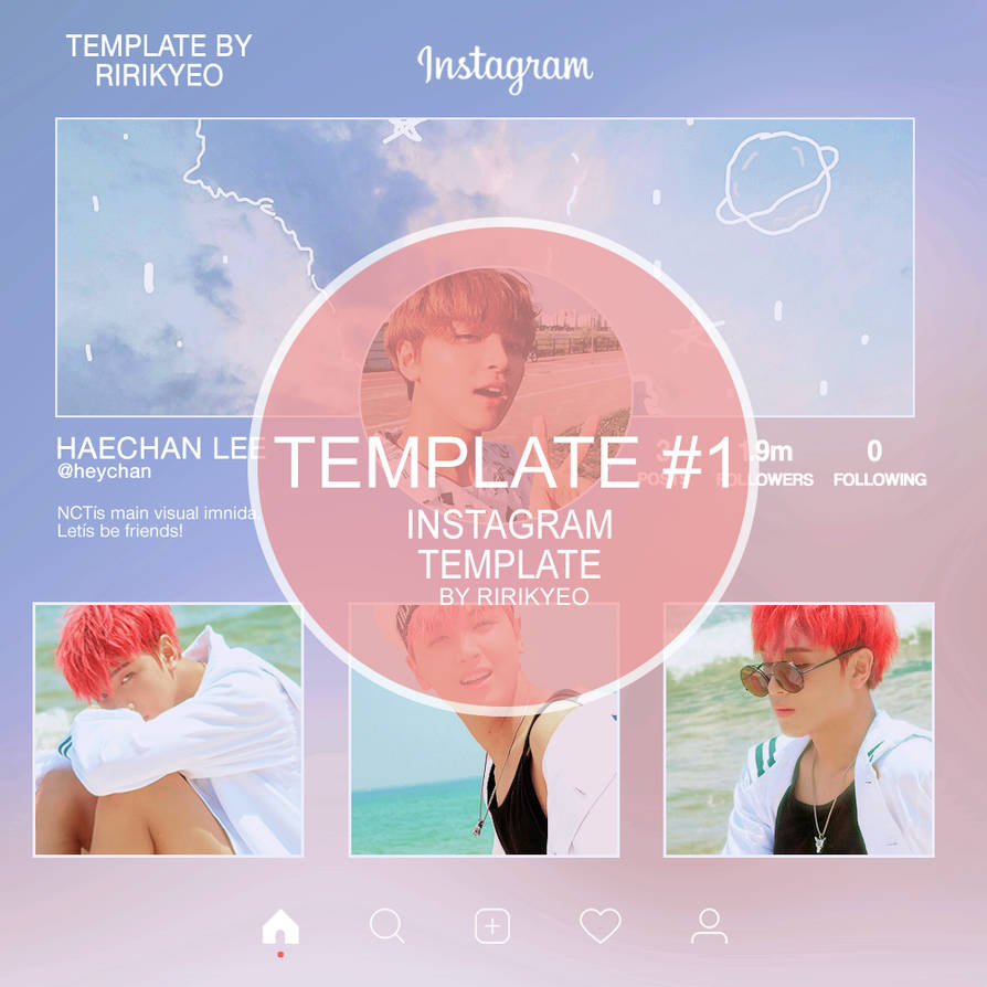 Template 1 Instagram Template By Ririkyeo On Deviantart Check out our instagram templates selection for the very best in unique or custom, handmade pieces from our templates shops. template 1 instagram template by