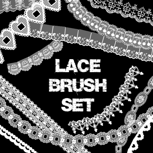 Lace Brush Set