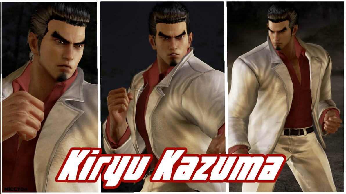 TEKKEN7- Kiryu Kazuma mod for Jin Kazama by miccy04 on DeviantArt