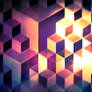 Abstract cubes WALLPAPER