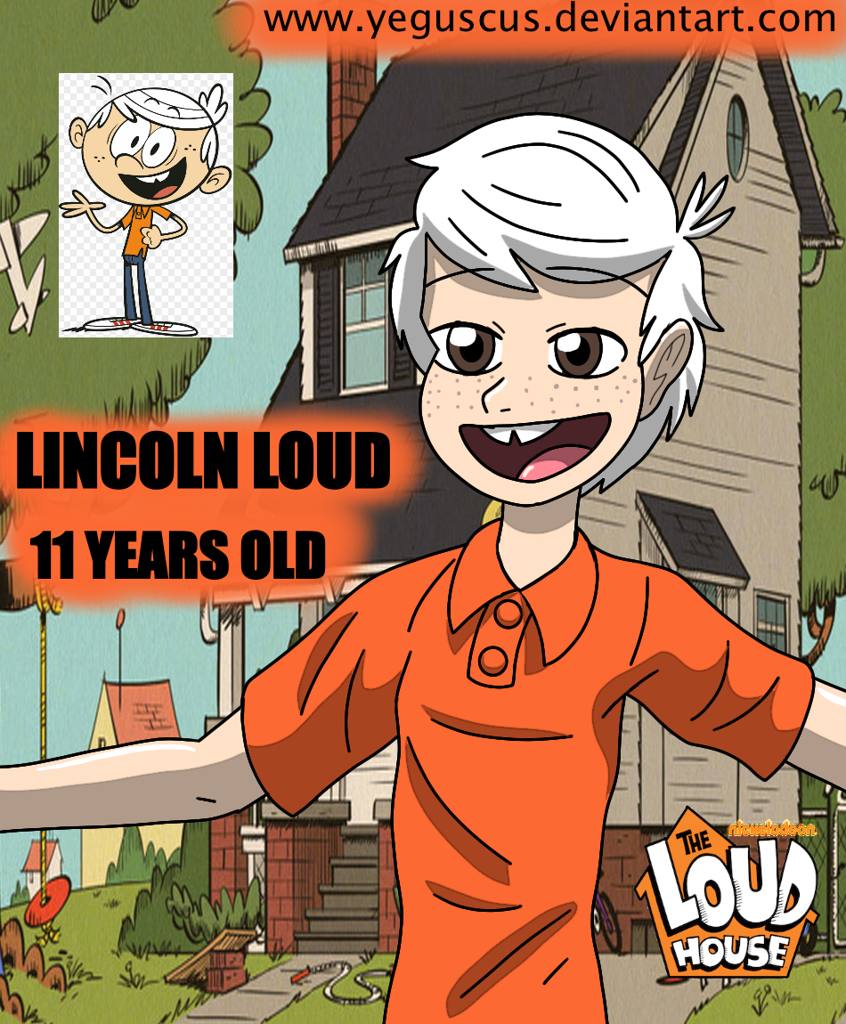 TLH Anime Style - Lincoln Loud by Yeguscus on DeviantArt