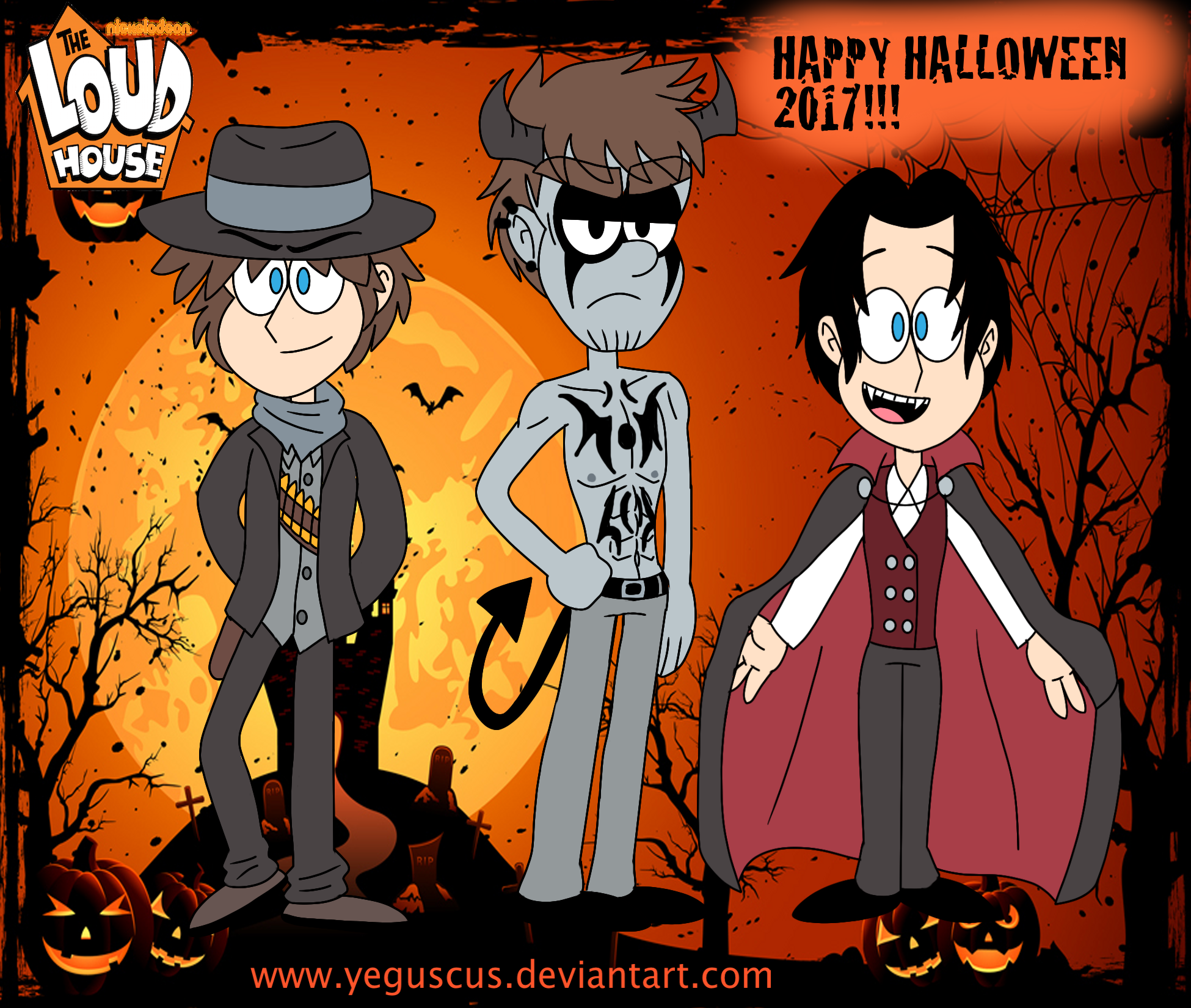 The Loud House (OC) - Halloween by Yeguscus on DeviantArt
