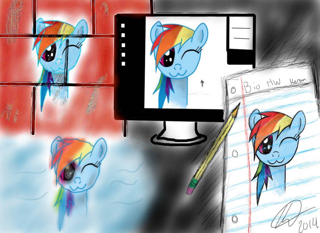 Rainbow Dash by RainDashDragon on DeviantArt