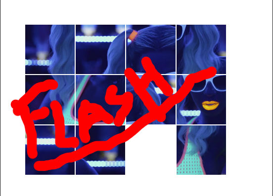 Beyonce SlidingPuzzle - Flash Diary Day 10 by nooodisaster on DeviantArt