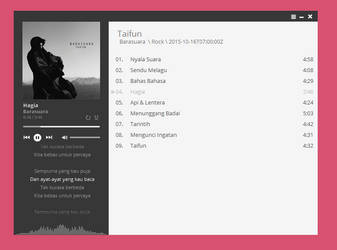 Mendoan (Foobar Skin)