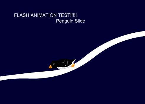 penguin slide - test