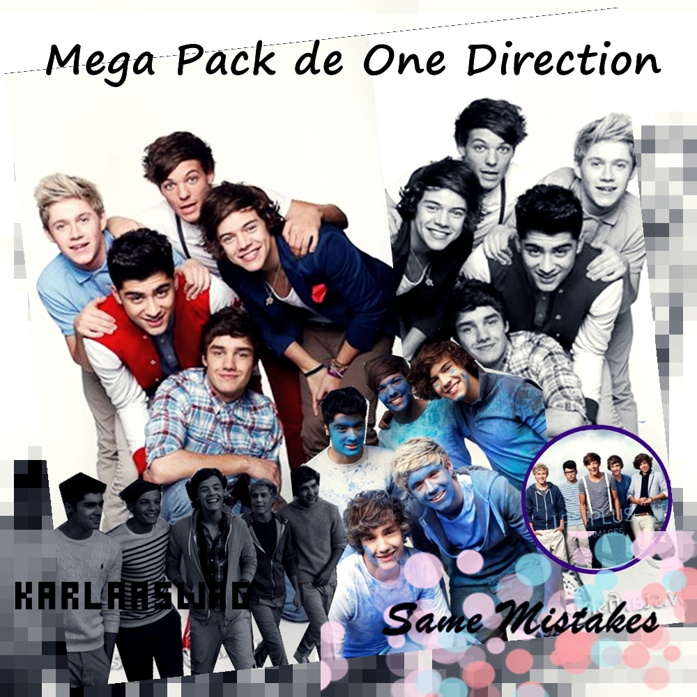 Mega Pack de One Direction PNG y JPG