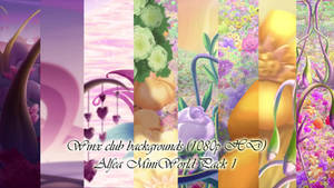 Winx club backgrounds (1080p).MiniWorld 7.Part 1
