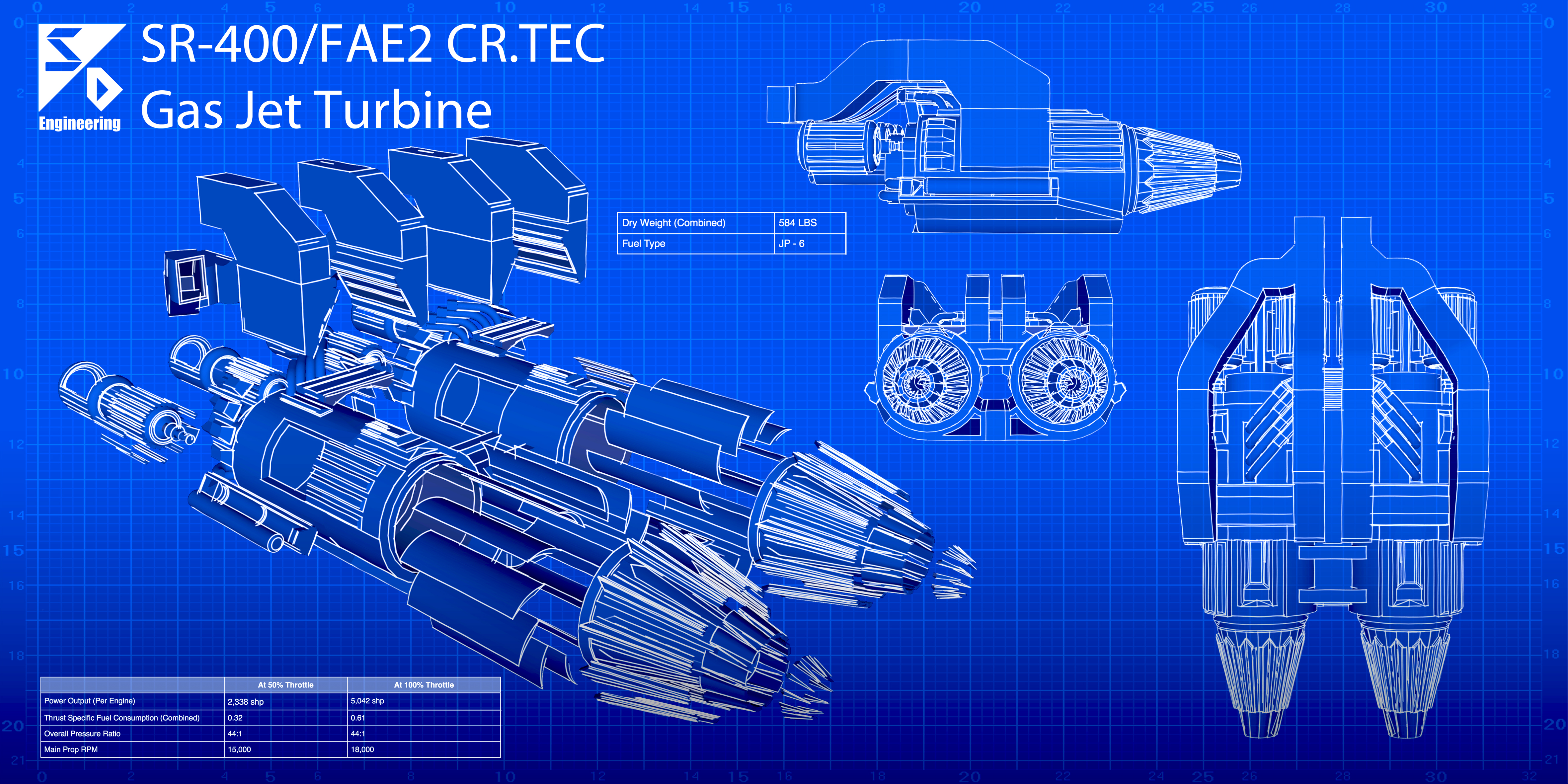 SR-400 Jet Turbine (concept art)