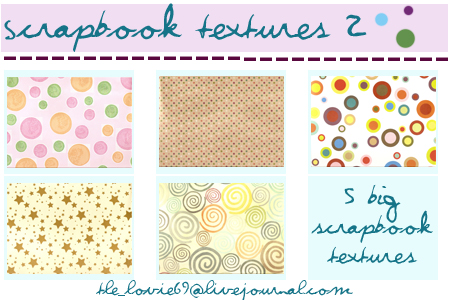 scrapbook textures 2