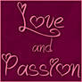 Love and Passion font