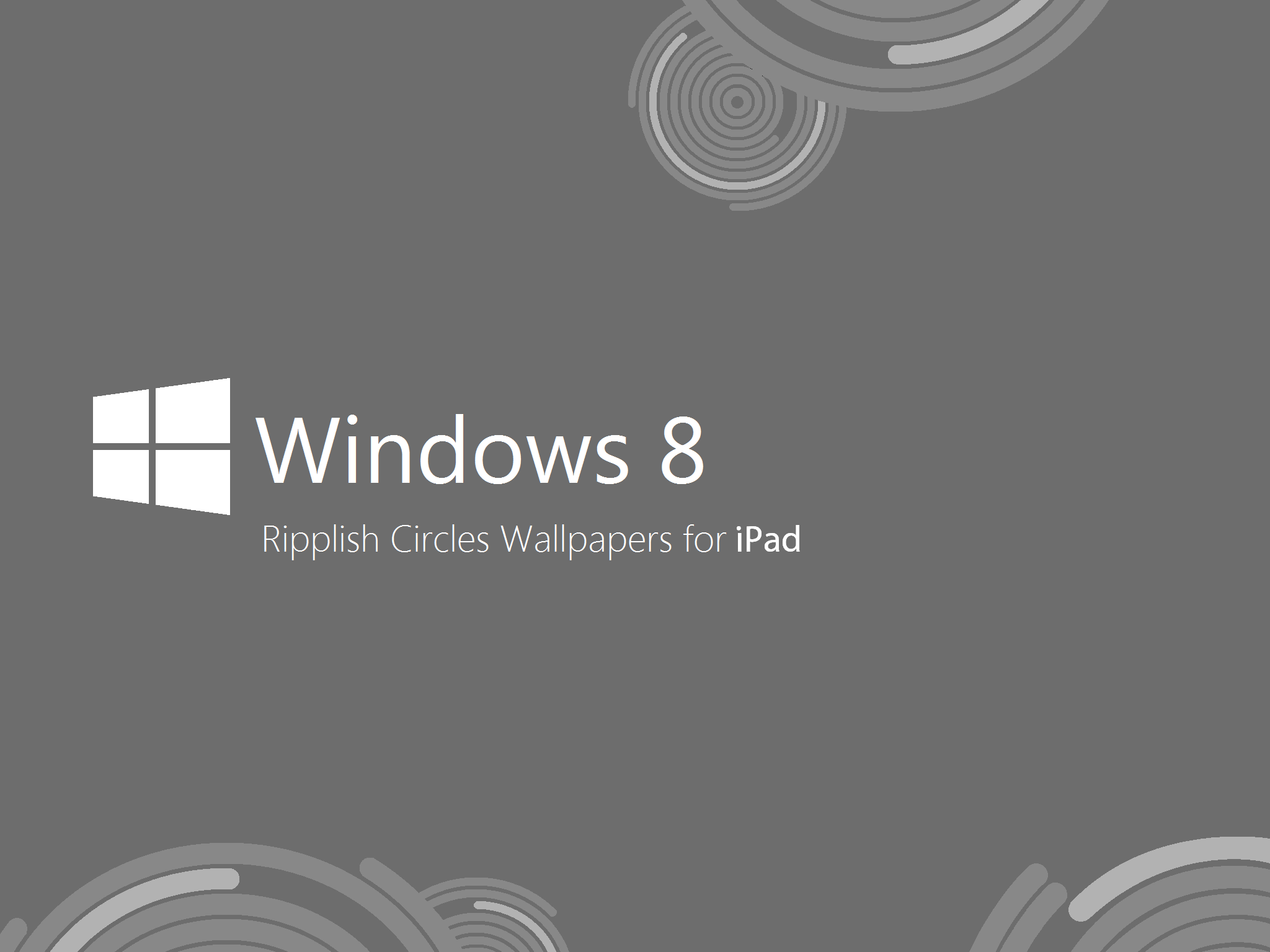 Windows 8 Ripplish Circles for iPad
