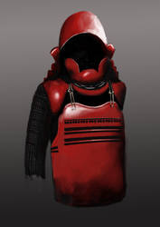 Red Samurai armour