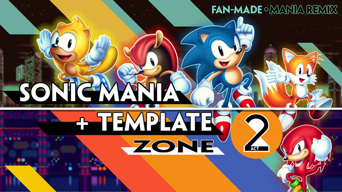 Sonic Mania designs, themes, templates and downloadable graphic